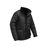 Black Quilted Jacket Medium