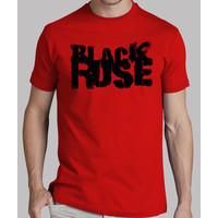 black rose red man