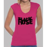 black rose pink girl