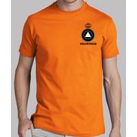 black on orange voluntary civil protection