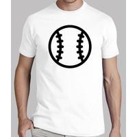 Black Baseball ball