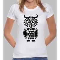 Black owl design