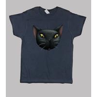 black cat face kids
