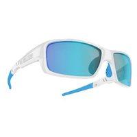 Bliz Tracker Sunglasses - White - Smoke with Blue Multi