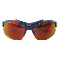 Bliz Velo XT Sunglasses - Blue/Orange - Smoke with Red