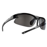 bliz motion sunglasses shiny black smoke with silver mirror