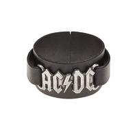 Black Ac/dc Logo Wristband