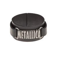 Black Metallica Logo Wristband