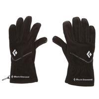 Black Diamond WindWeight Liner Gloves, Black