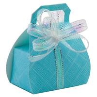 Blue Silk Handbag Favour