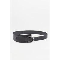 Black Wide Wrap Belt, BLACK