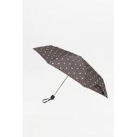 Black Triangle Spot Umbrella, BLACK