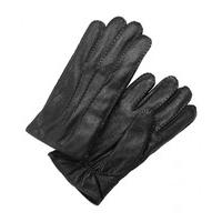 Black Leather Gloves XL - Savile Row