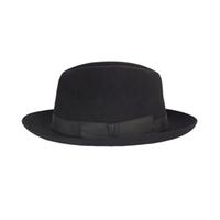 Black Epsom Trilby Hat