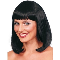 black party wig