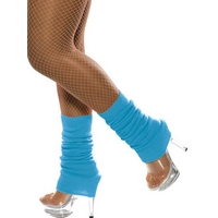 blue leg warmers