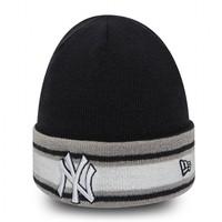 block team ny yankees kids cuff knit