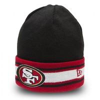 block san francisco 49ers cuff knit