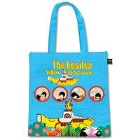 Blue The Beatles Yellow Submarine Eco Shopper Bag