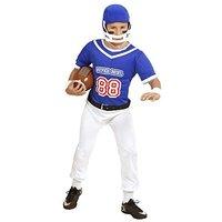 blue rugby player costume child