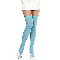 Blue Over The Knee Socks