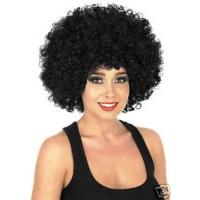 Black Curly Afro Pop Star Wig