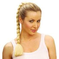 blonde roberta plait hair extension