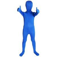 Blue Original Kids Morphsuit Fancy Dress Costume - Size Medium