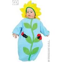 blue baby flower costume