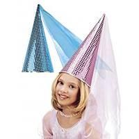 Blue/pink Children\'s Sequin Fairy Hat