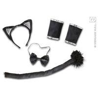 Black Ladies Cat Costume Set