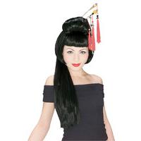 black china girl geisha wig