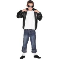 Black Children\'s Grease T-birds Jacket