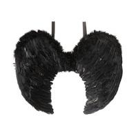 Black Feather Angel Wings