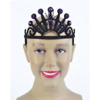 Black Ladies Plastic Spider Tiara