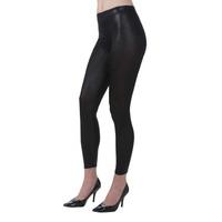 Black Ladies Shiny Leggings