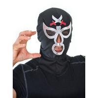 Black Macho Wrestler Mask
