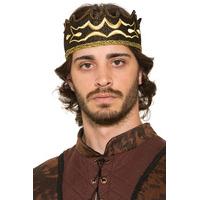 Black Men\'s Medieval King Crown