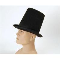 black mens stovepipe top hat
