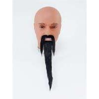 black mens wizard beard tash