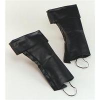 Black Pirate Boot Top Covers