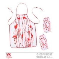 Bloody Halloween Butcher & Apron Sleeves