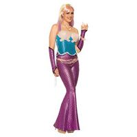 Blue Ladies Mermaid Corset