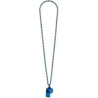 Blue Party Whistle On Chain