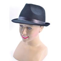 blues style fedora fancy dress hat