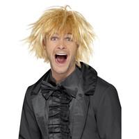 Blonde Men\'s 90\'s Two Tone Messy Surfer Wig