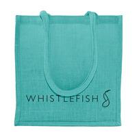 Blue Jute Shopper