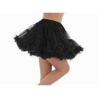 Black Ladies Multi Layered Tutu Skirt