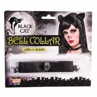 Black Sophisticat Sexy Bell Cat Collar