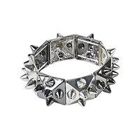 Black & Silver Studded Bracelet